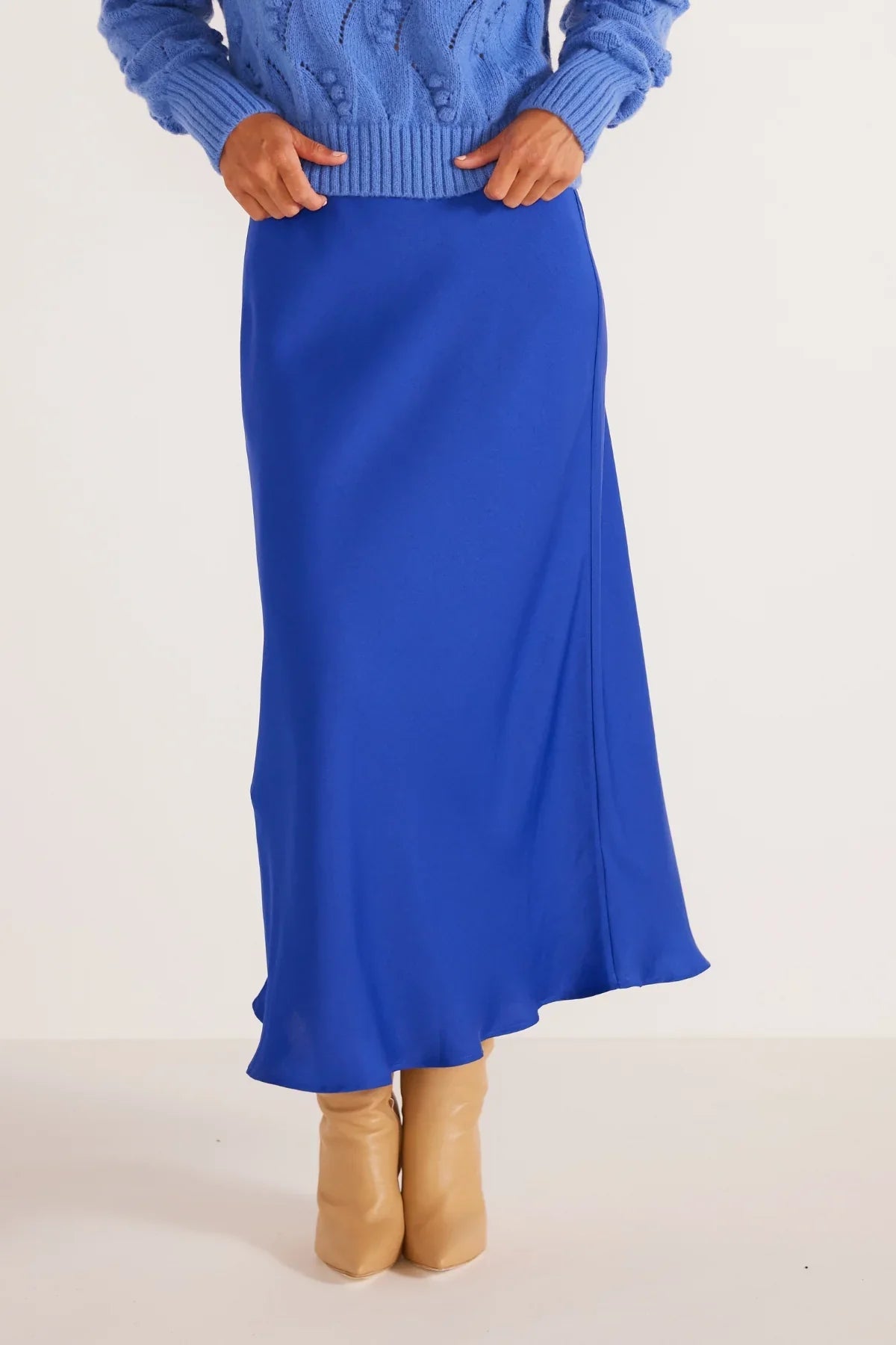 Minkpink Olivia Bias Skirt