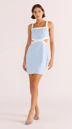 Minkpink Pandora Contrast Mini Dress