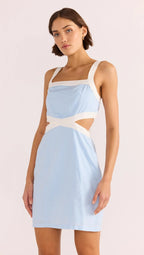 Minkpink Pandora Contrast Mini Dress
