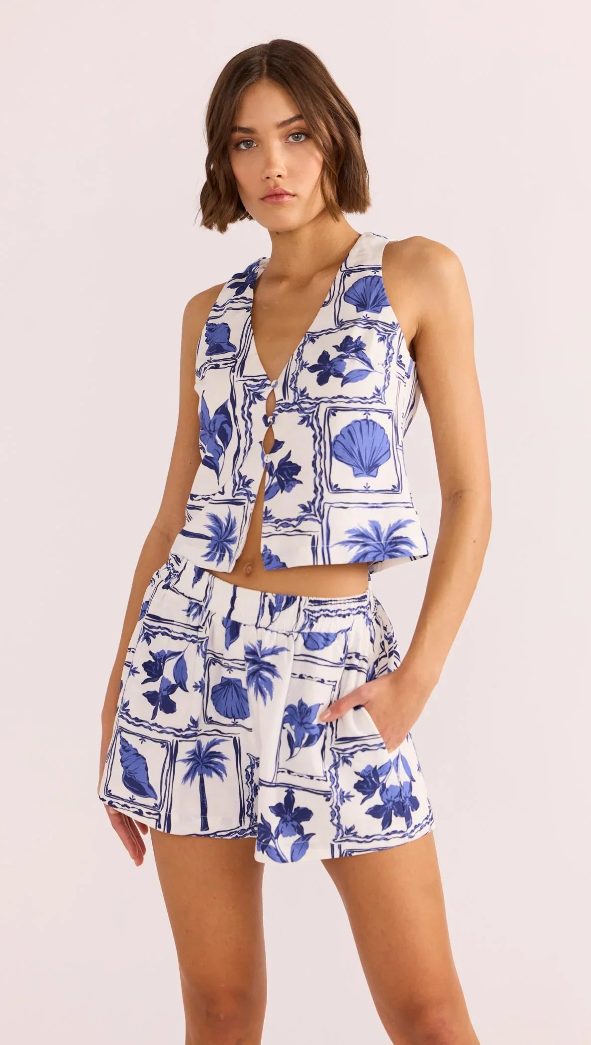 Minkpink Sylvie Keyhole Top
