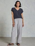Yamba French Linen Pants Fog