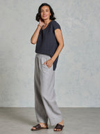 Yamba French Linen Pants Fog