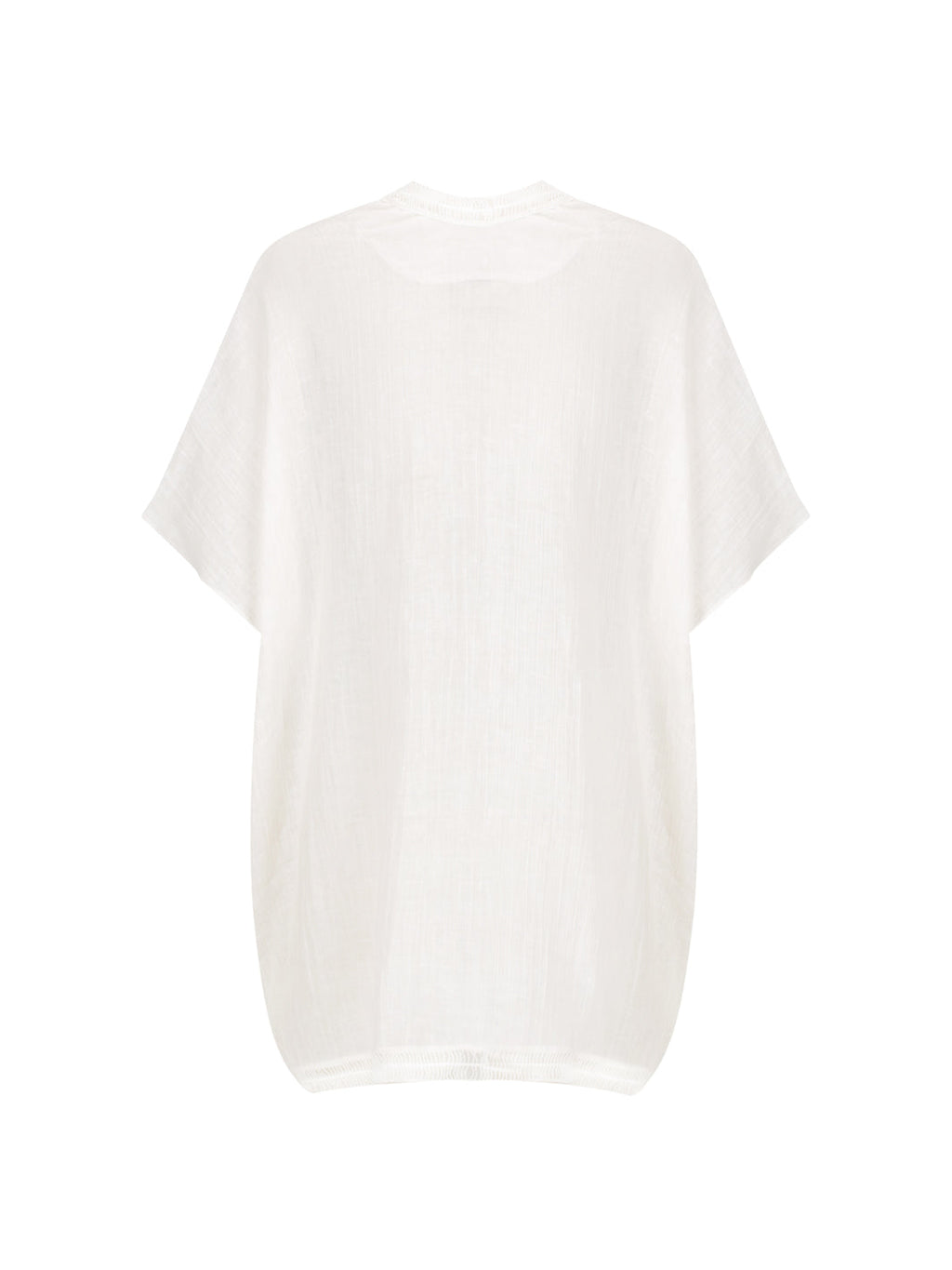 Rhea French Linen Kimono Coconut