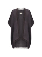 Rhea French Linen Kimono Charcoal