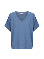 Iris Jersey T-Shirt Aegean Blue