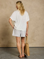 Iris Jersey T-Shirt Coconut