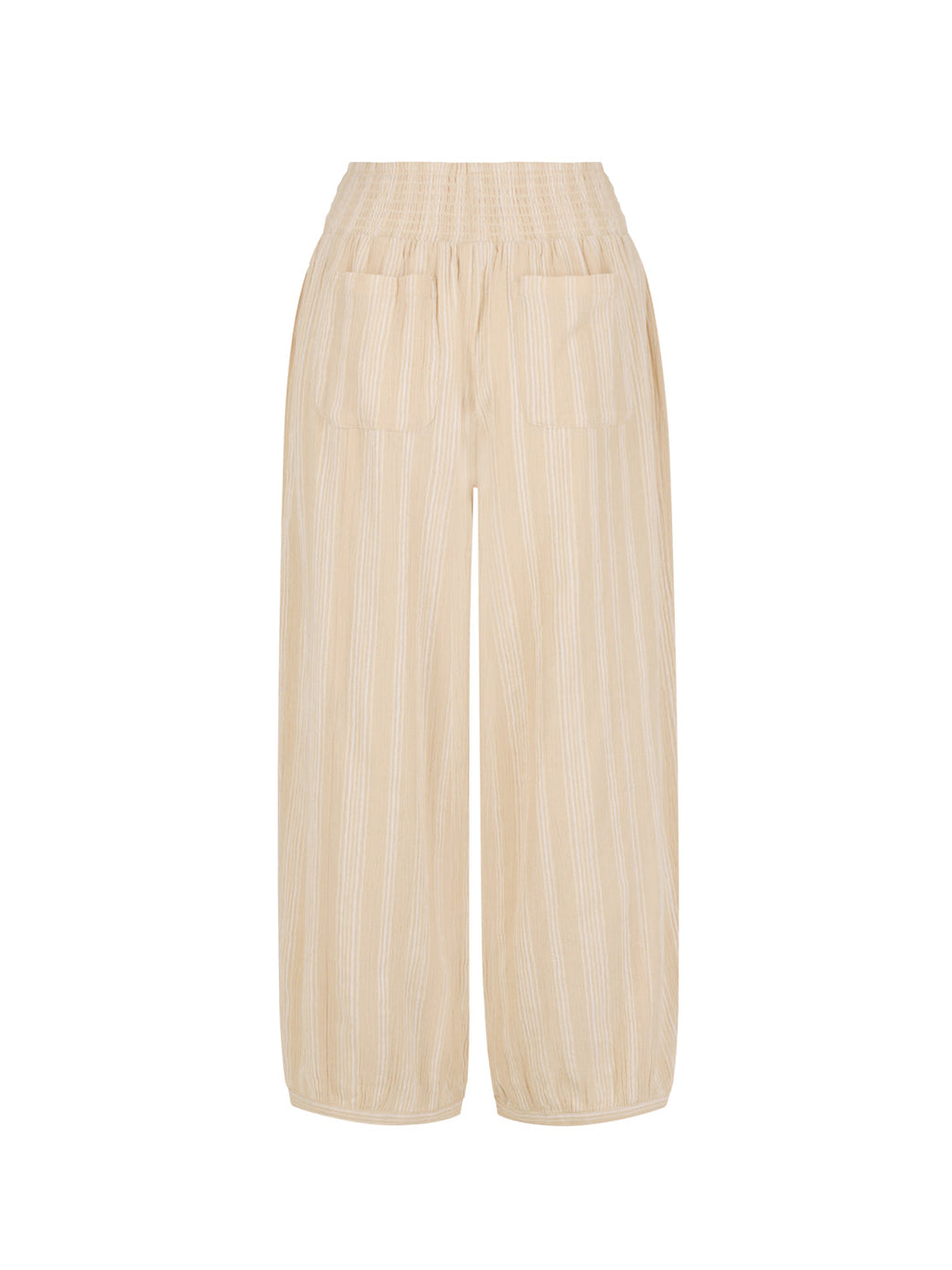 Sadhu Cotton Pants Sand Stripe