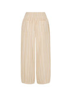 Sadhu Cotton Pants Sand Stripe