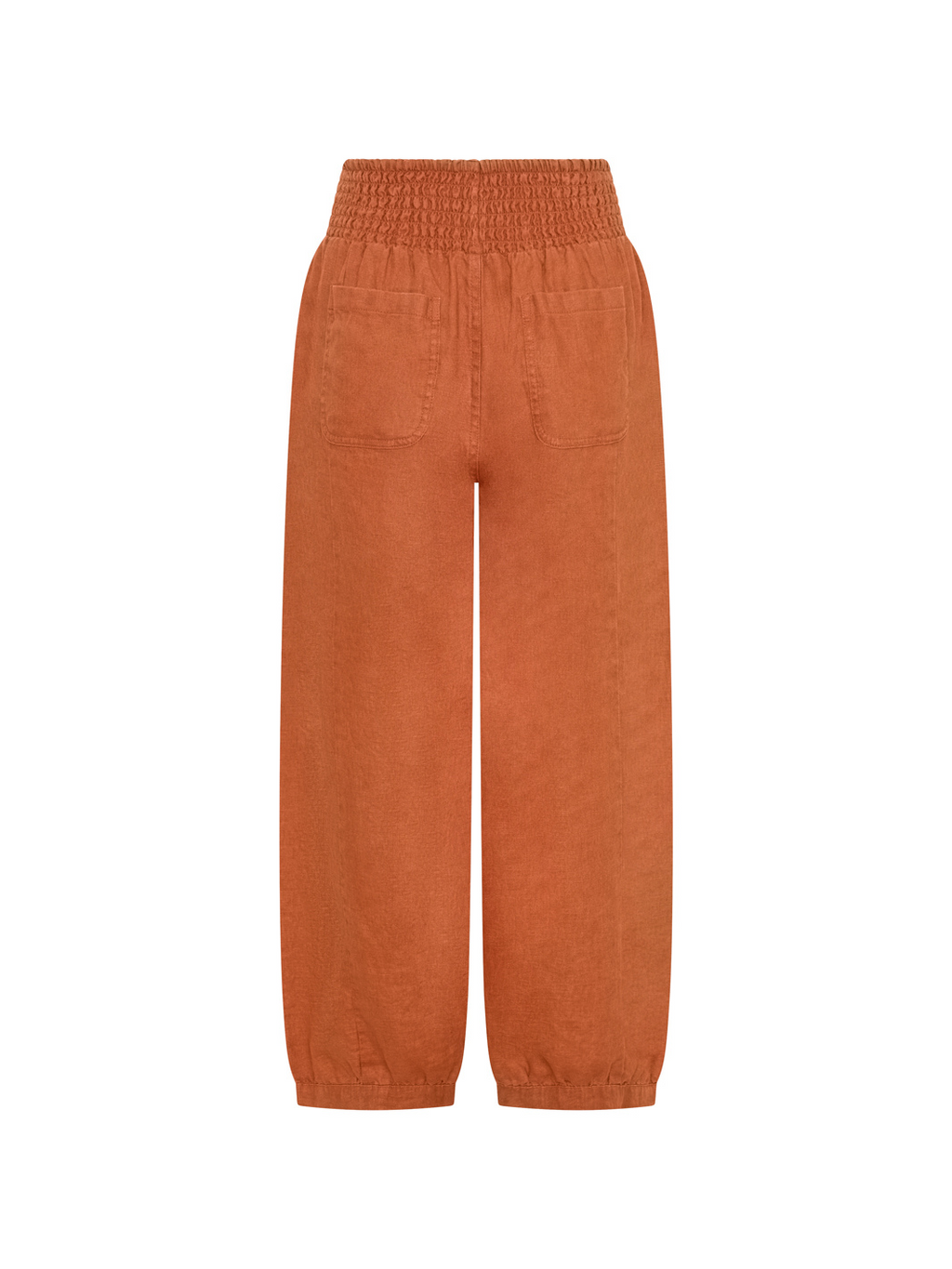 Sadhu French Linen Pants Rust