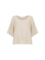 Selene Linen Top Stone