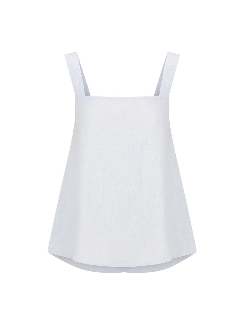 Soella French Linen Top Serene Blue