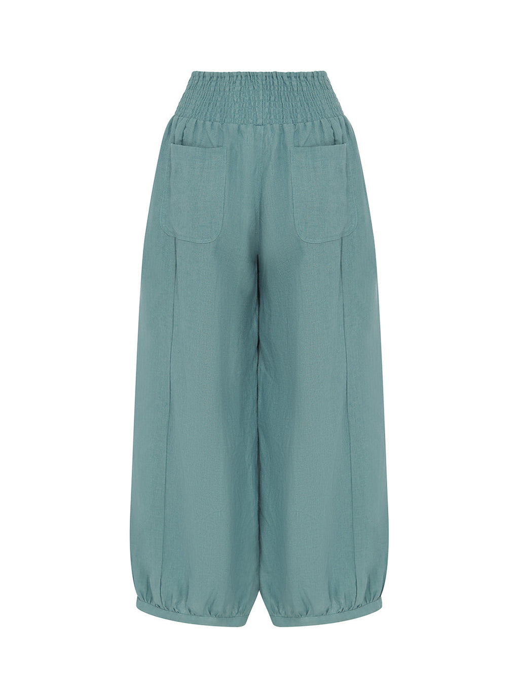 Sadhu French Linen Pants Tahiti Blue