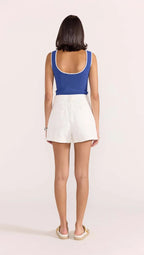 Staple the Label Thea Contrast Knit Tank