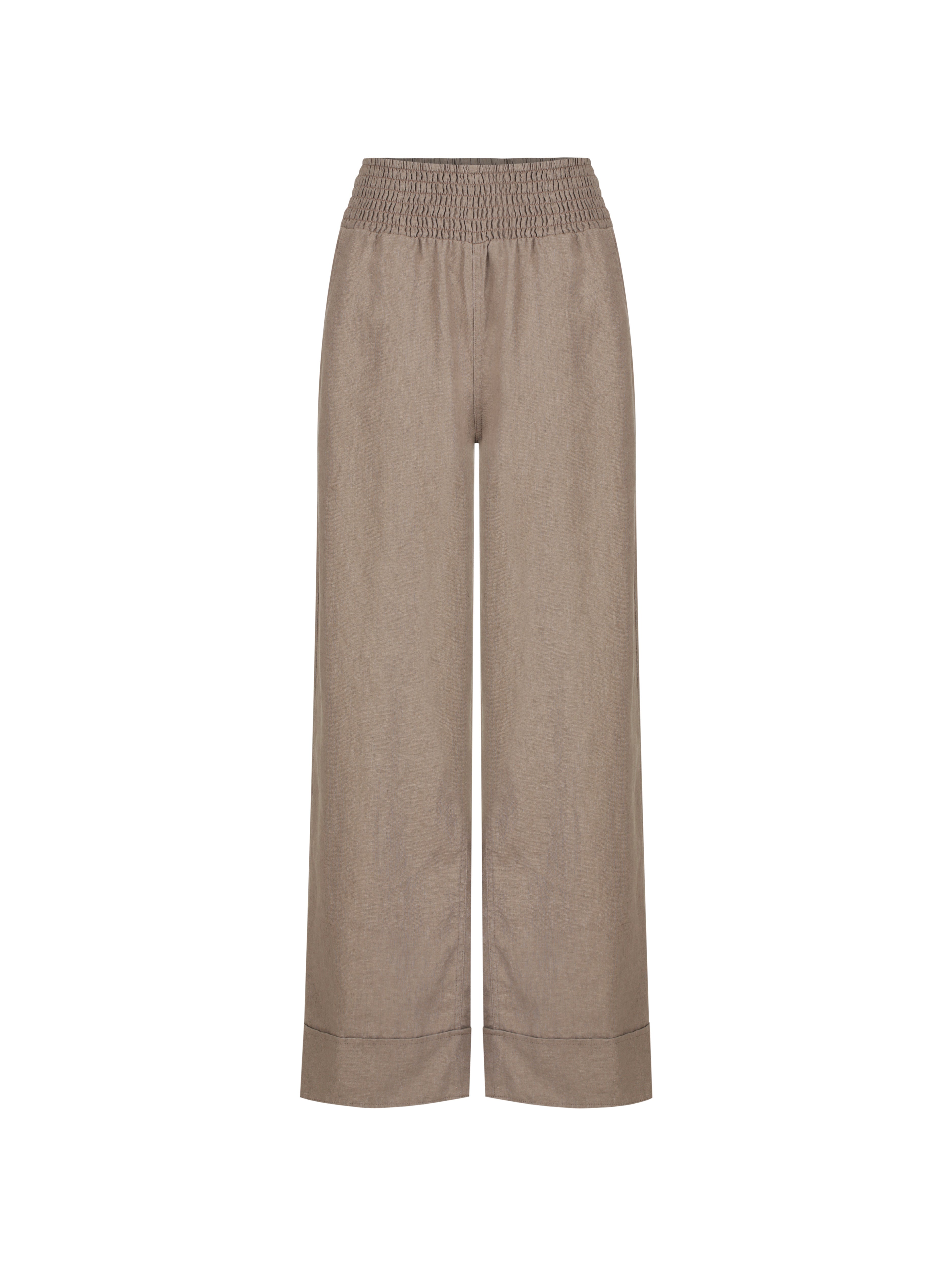 Yamba French Linen Pants Elm