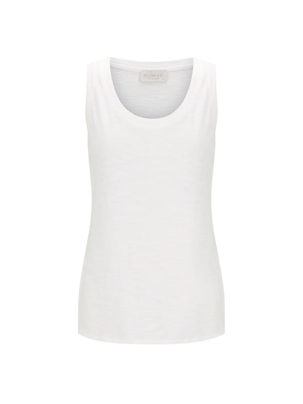 Yarra Cotton Tank Top Coconut