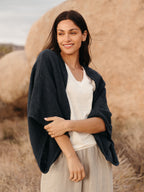 Bloom Cotton Shrug Charcoal