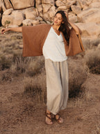 Bloom Cotton Shrug Desert Sand