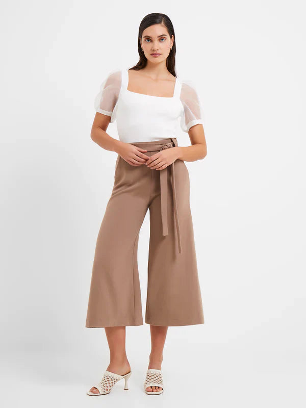 French Connection Lex Krista Organza Mix Jumper