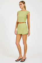 Line & Dot Shea Mini Skort