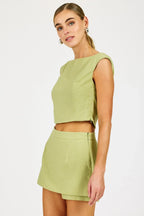 Line & Dot Shea Mini Skort