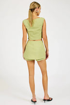 Line & Dot Shea Mini Skort