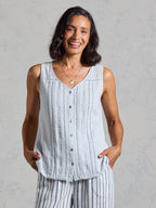 Ceres Organic Cotton Top Serene Blue