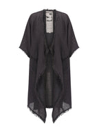 Laguna French Linen Kimono Charcoal