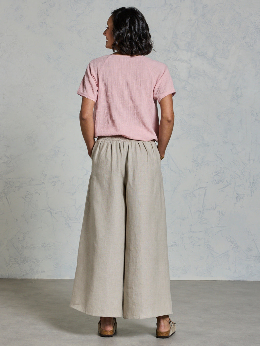 Portillo French Linen Pants Flax