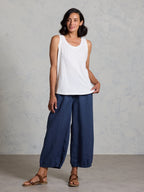 Yarra Cotton Tank Top Coconut