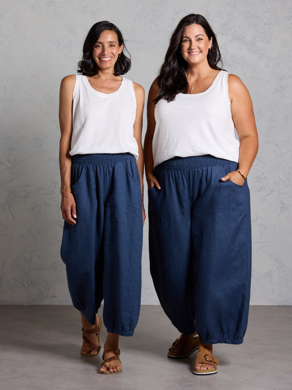 Yarra Cotton Tank Top Coconut