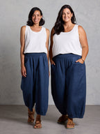 Yarra Cotton Tank Top Coconut